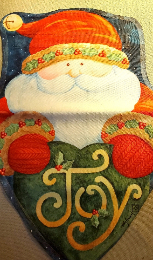 Beautiful, Santa 🎅  Garden Flag
